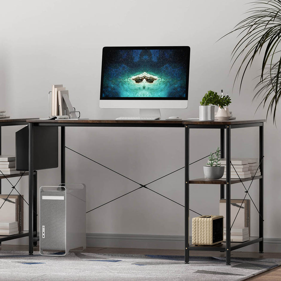 Levede L Shaped Computer Desk Home Corner Desk-2006732839189614598