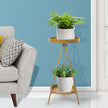 Levede Plant Stand 2 Tiers Outdoor Indoor Gold Medium-2006732933125246982