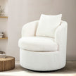 Levede Fleece Swivel Chair-2018816926616260614
