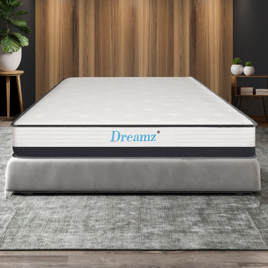 Dreamz Pocket Spring Mattress HD Foam Single-2006733090545864710