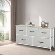 Levede Storage Cabinet Tower Chest Beige-2006733261870600199