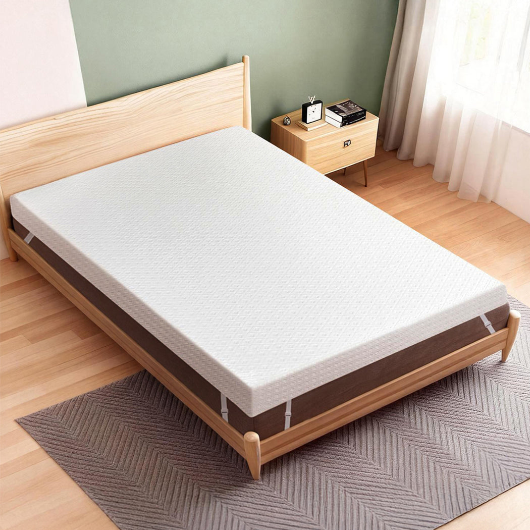 Dreamz Dual-Layer Memory Foam Mattress Topper 10cm-2017004949132677126