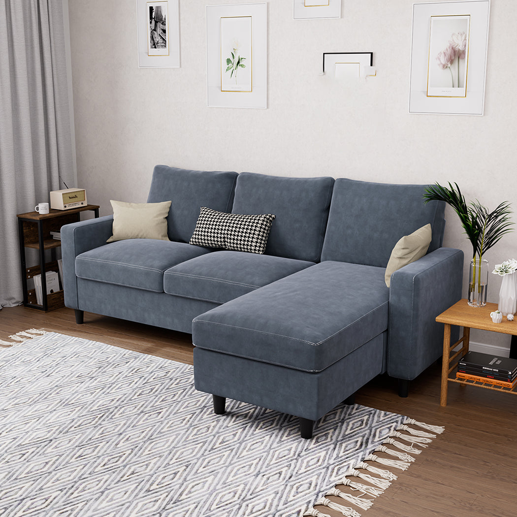 Levede L-shaped Sectional Sofa Lounge Chaise Set-2018816939698294791