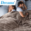 DreamZ Weighted Blanket Heavy Gravity Mink 9KGS-2006733230585286662