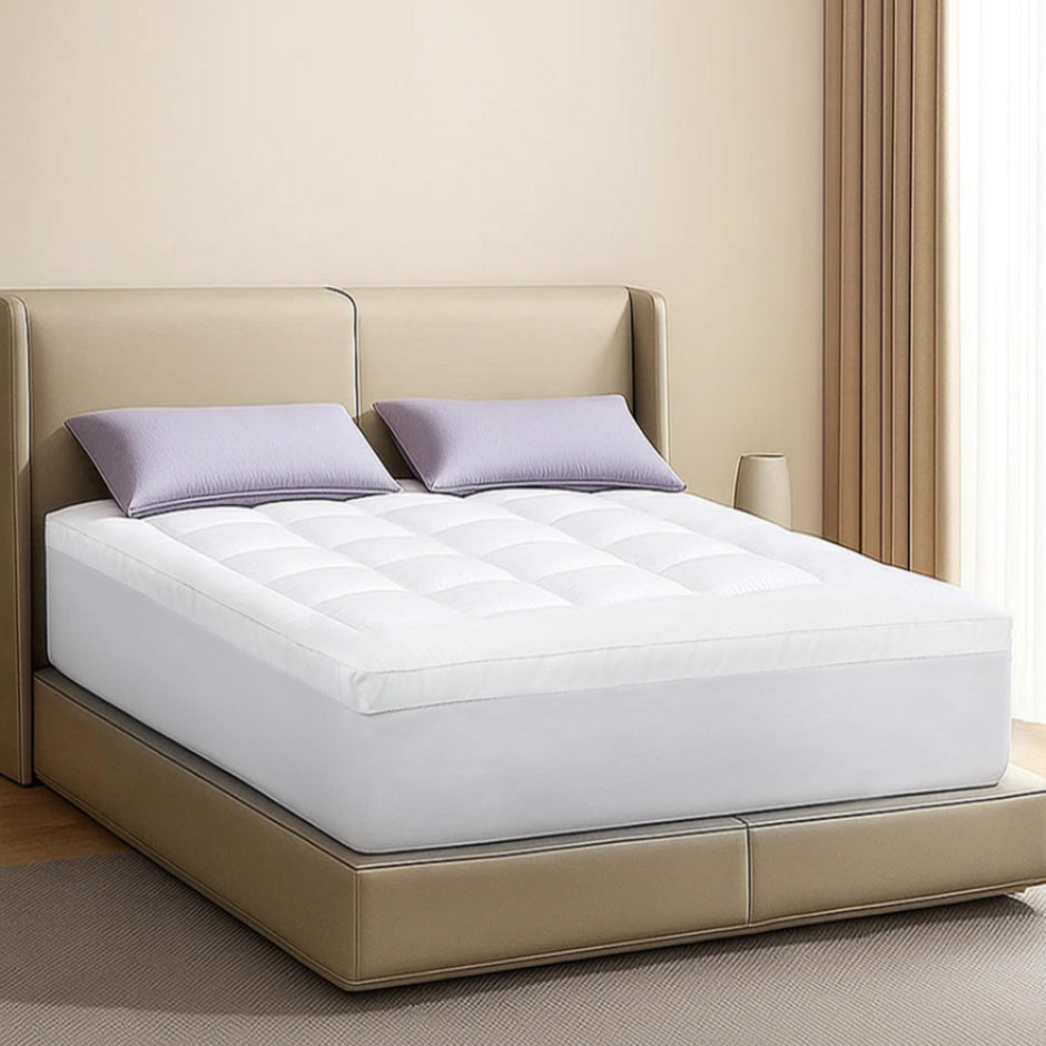 Dreamz Mattress Topper Pillowtop Cover Bed Protector Double-2018816782344785926