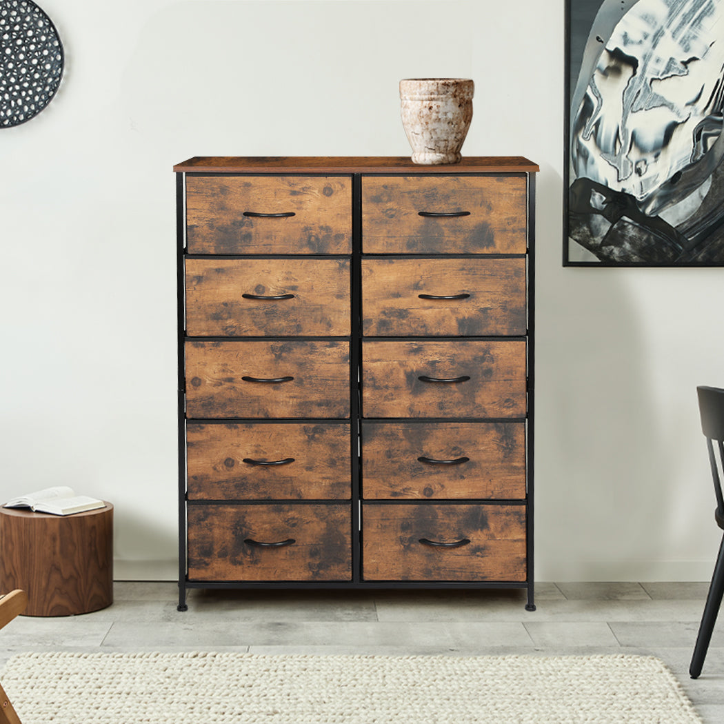 Levede Storage Cabinet Tower Chest King Single-2006733272880648198