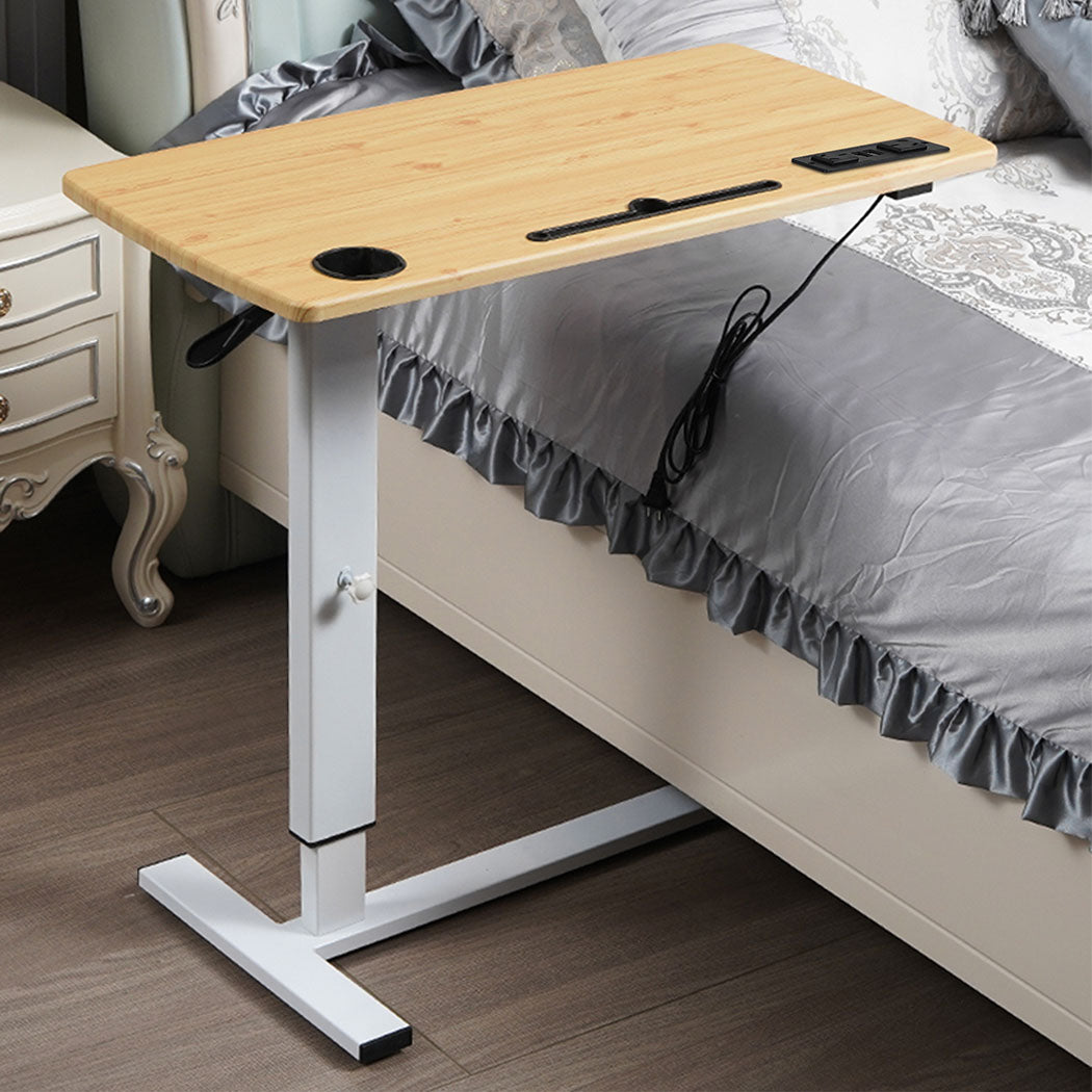 Levede Standing Desk Height Adjustable Oak-2006733138390290439