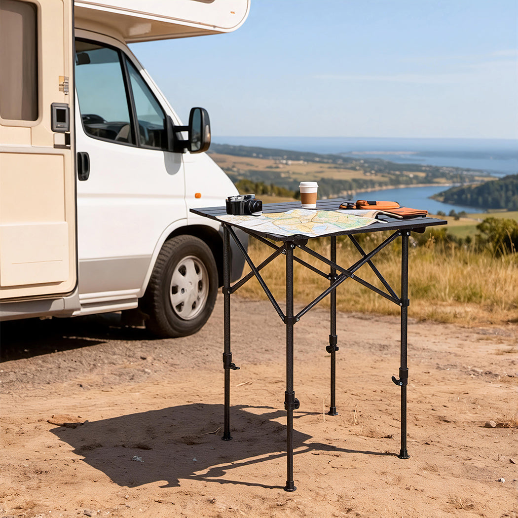Levede Camping Table Folding Aluminum Portable BBQ Desk-2011971114842066951