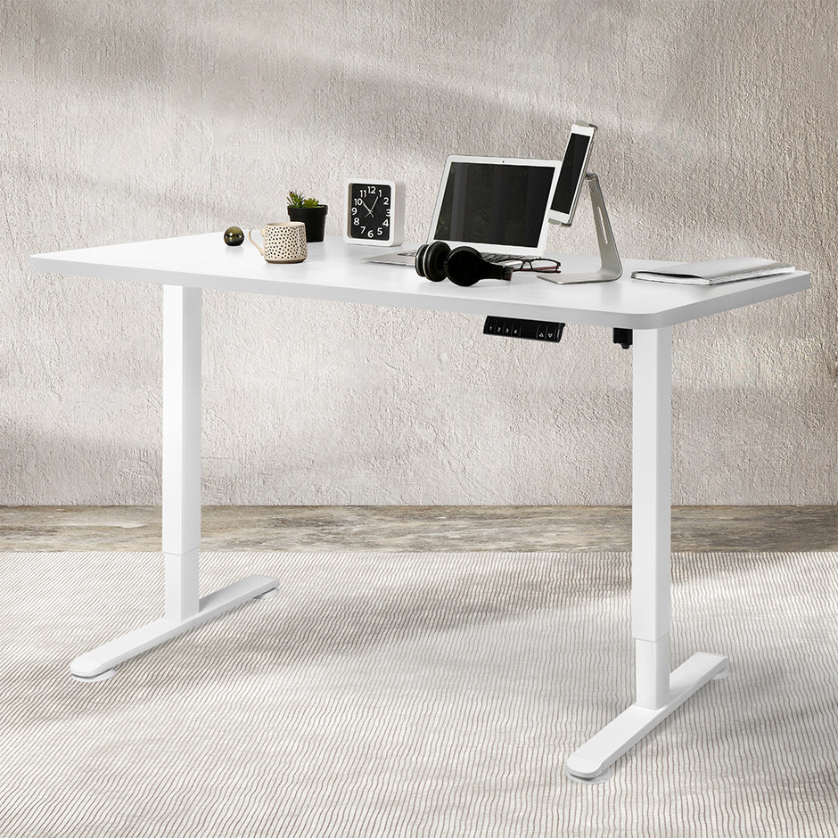 Levede Motorised Standing Desk Height 120cm White 800x 1.5MM-2018816927849385991