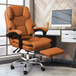 Levede Gaming Chair Office Computer Brown Footrest-2018816909402836999