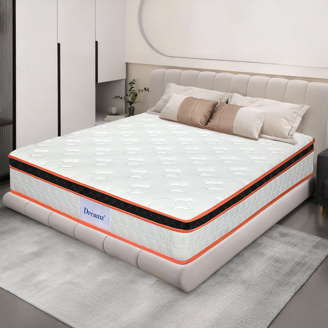 Dreamz 7 Zone Pocket Spring Mattress Medium Firm Double-2006733416439091207