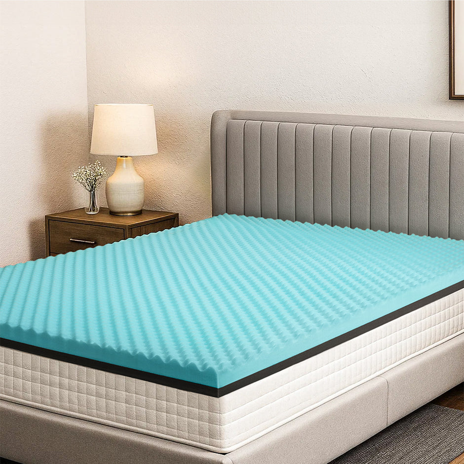 Dreamz Gel Memory Foam Mattress Topper Bed Cool Double-2006733390606372871