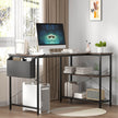 Levede L Shaped Computer Desk Home Corner Desk-2006732839189614599