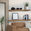 Levede 2 Pcs Floating Shelves Wall Mounted Medium-2006733235324850183