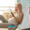 DreamZ Bedding Wedge Pillow Memory Foam White 30-2006733151178723335