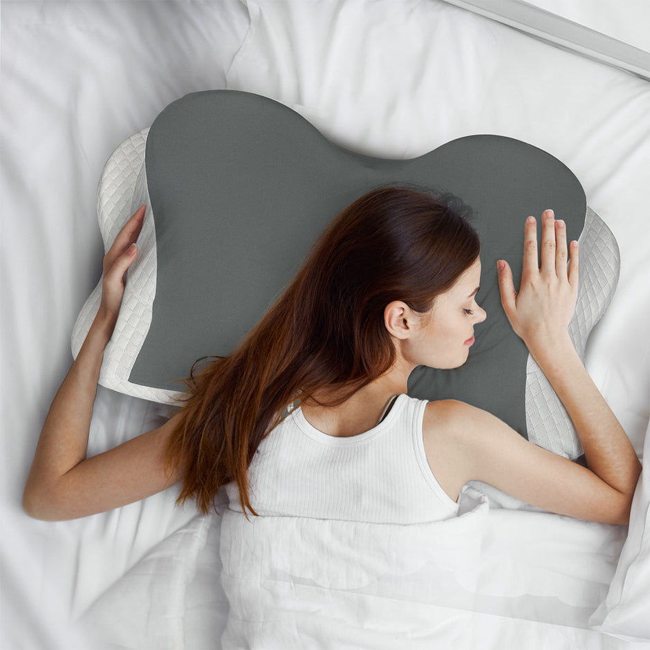 Dreamz Cervical Neck Pillow Ergonomic Memory Foam-2018816810962522119