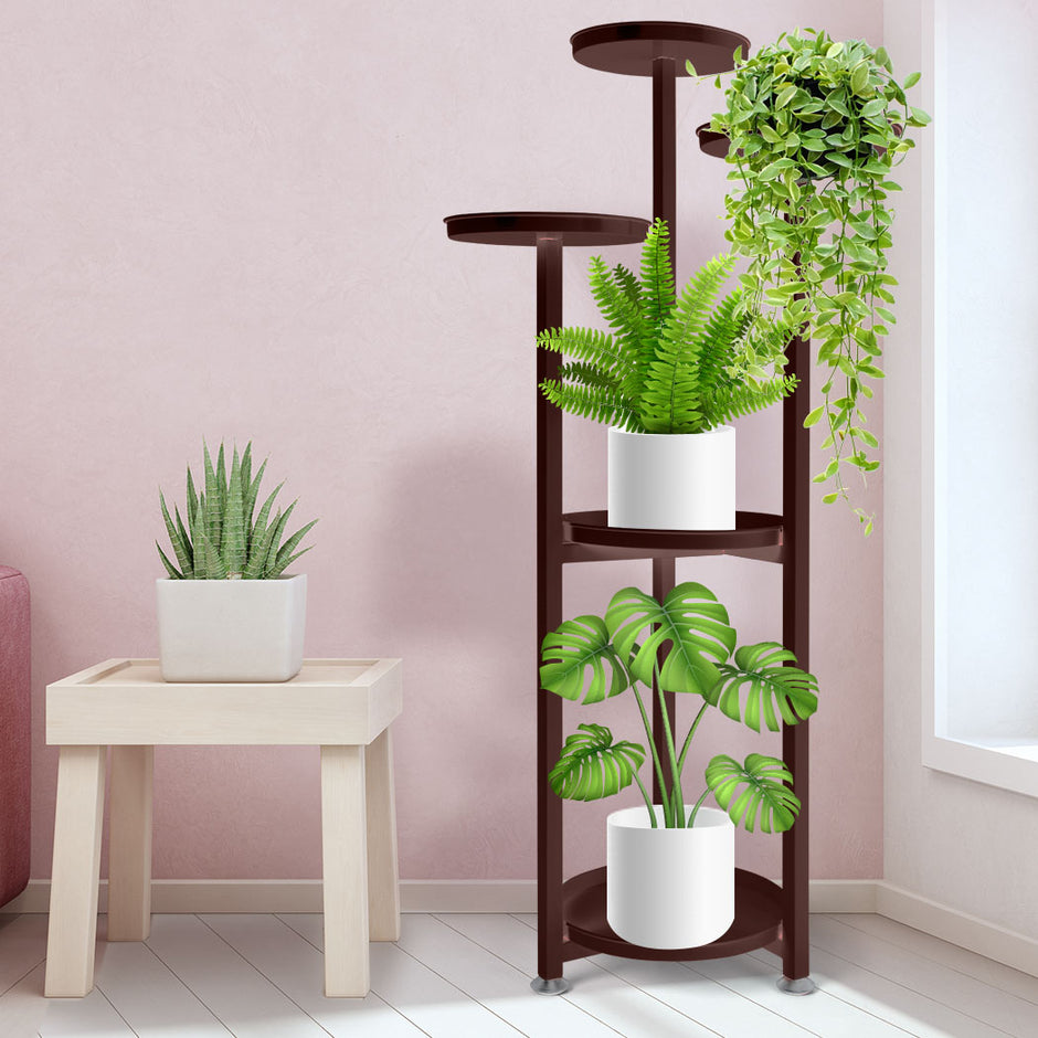 Levede Plant Stand Outdoor Indoor Flower Bronze Large-2006732929128075271