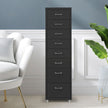 Levede 8 Drawer Office Cabinet Drawers Black-2018816893732917254