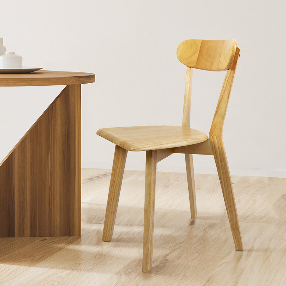 Levede 2x Dining Chairs Wooden Kitchen Chair-2006733278693953543