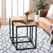 Levede 2PCS Nesting Coffee Tables-2018816870689411078