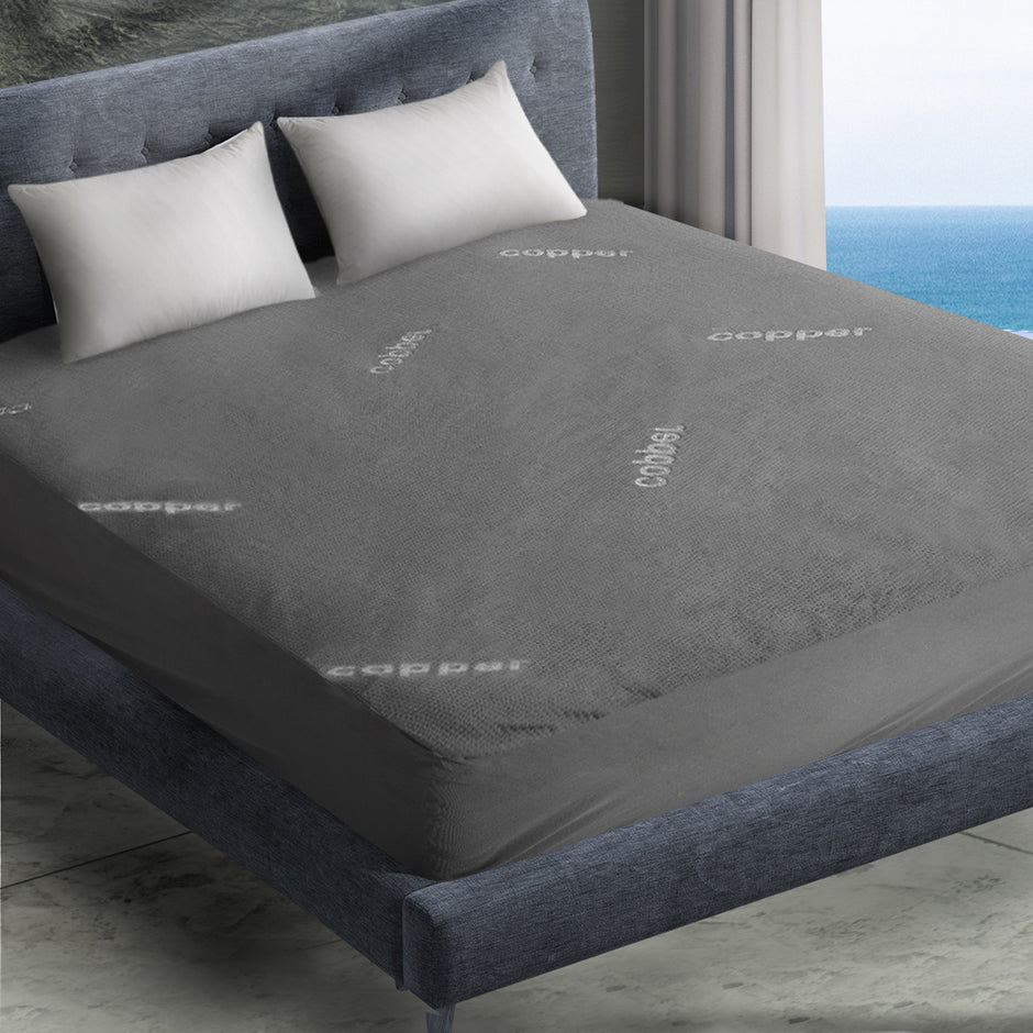 Dreamz Pillowtop Mattress Protector King-2018816696009232391