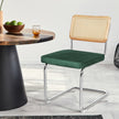 Levede 2xRattan Chair Dining Chairs Green-2006733276684881927