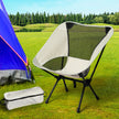 Camping Chair Folding Outdoor Portable Medium Beige-2018816643538489351