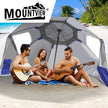 Mountview Beach Umbrella Outdoor Umbrellas Blue 2.13M-2018816743174180871