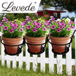 Levede 3x Plant Stand flower Holder Black-2018816672860868615