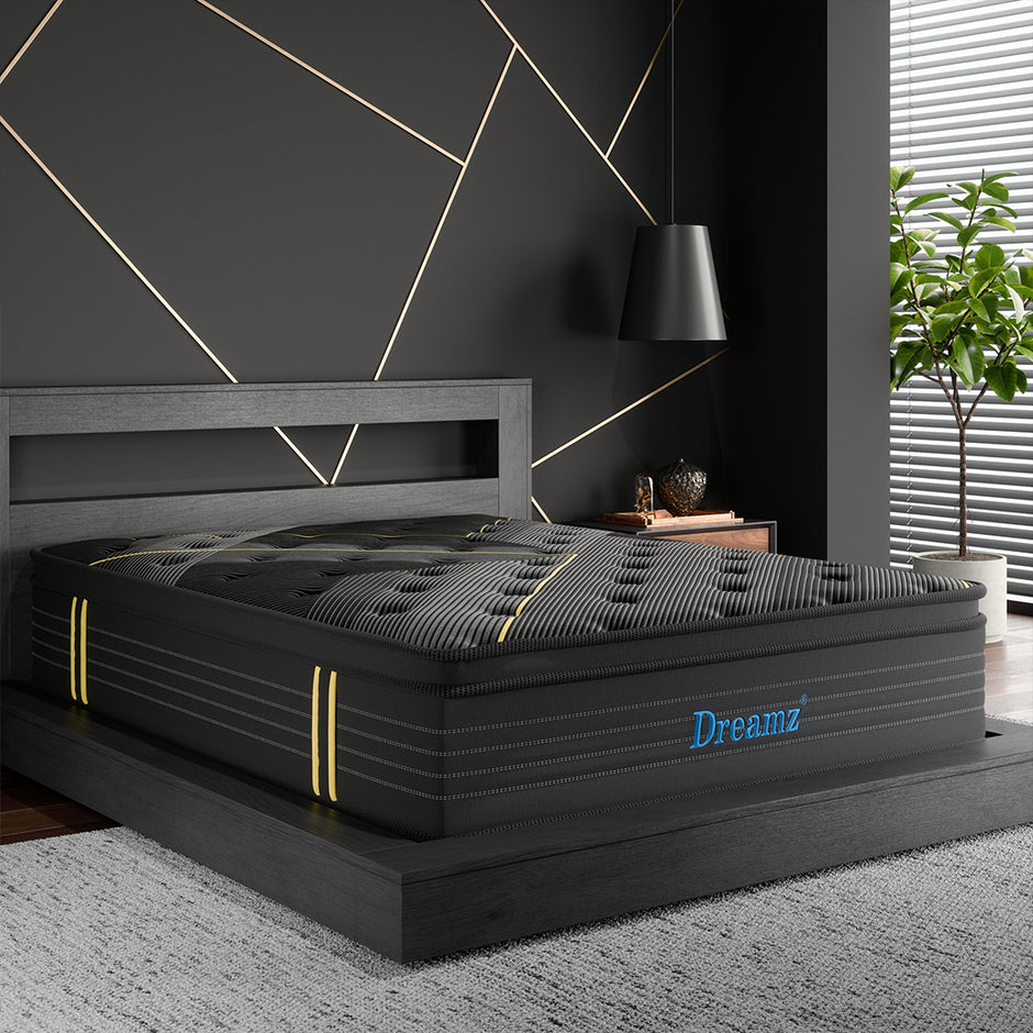 Dreamz Spring Mattress Bamboo Euro Top Queen-2006733094010359815