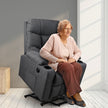 Levede Recliner Chair Electric Lift Grey-2006733117032894471