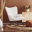 Levede Fleece Rocking Chair-2018816903203655687