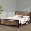 Levede Metal Bed Frame Mattress Base Queen-2006733225300463622