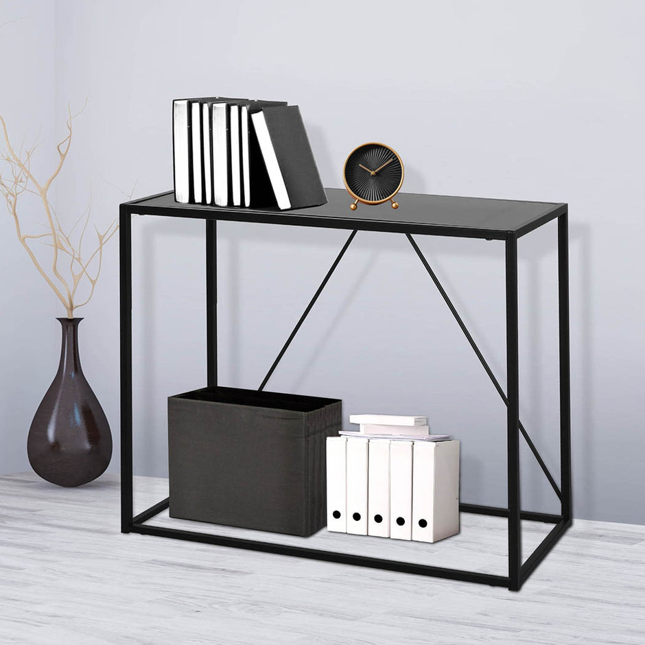Levede 2-Tier Console Table Office Furniture-2018816792855711751