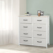 Levede Storage Cabinet Tower Chest Beige-2006733262323585030