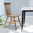Levede 2x Dining Chairs Kitchen Windor Oak-2006733257516912647