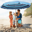 Mountview 2M Outdoor Beach Umbrellas Sand Blue-2006732891584860167