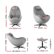 Livemor Massage Chair Electric Recliner Home Massager 3D ROLI