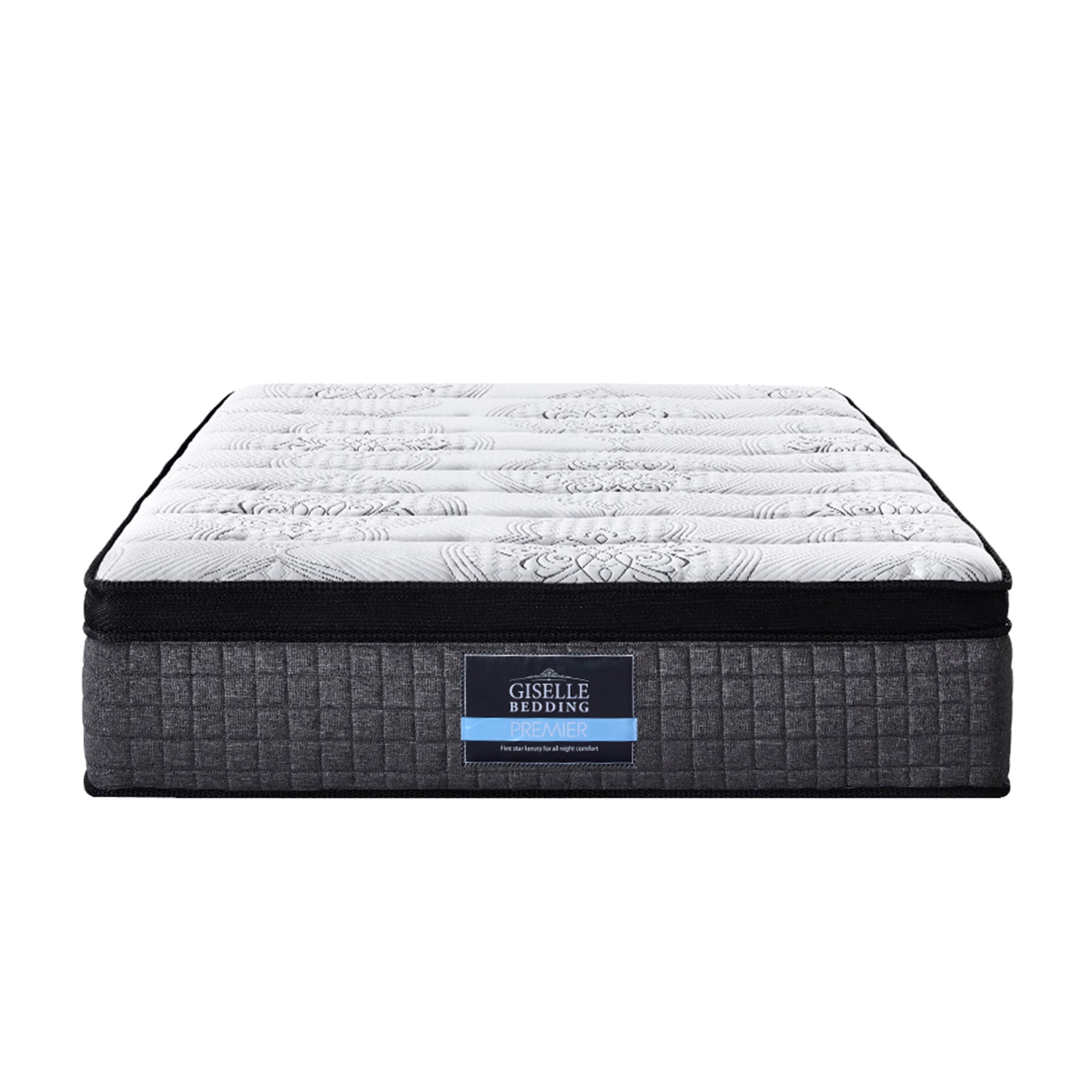 Giselle Bedding 34cm Mattress 9 Zone Latex Foam King