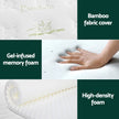 Giselle Mattress Cool Gel Foam 30cm Single