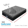 Giselle Bedding 34cm Mattress Bamboo Cover Single