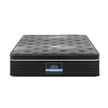 Giselle Bedding Single Mattress 35cm Euro Top with Graphene Cooling Comfort Medium Firm