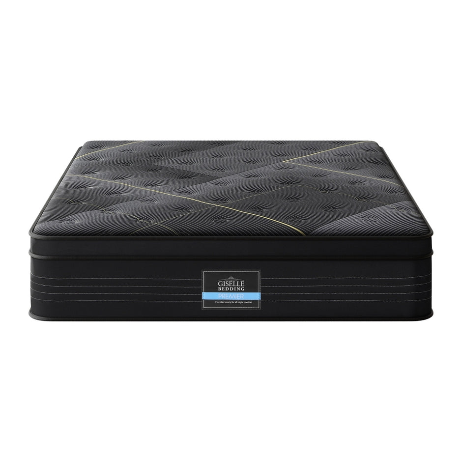 35cm Giselle Mattress King Bed Bamboo Pocket Firm Foam