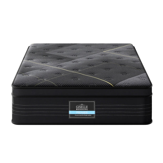 35cm Giselle Mattress Single Bed Bamboo Pocket Firm Foam