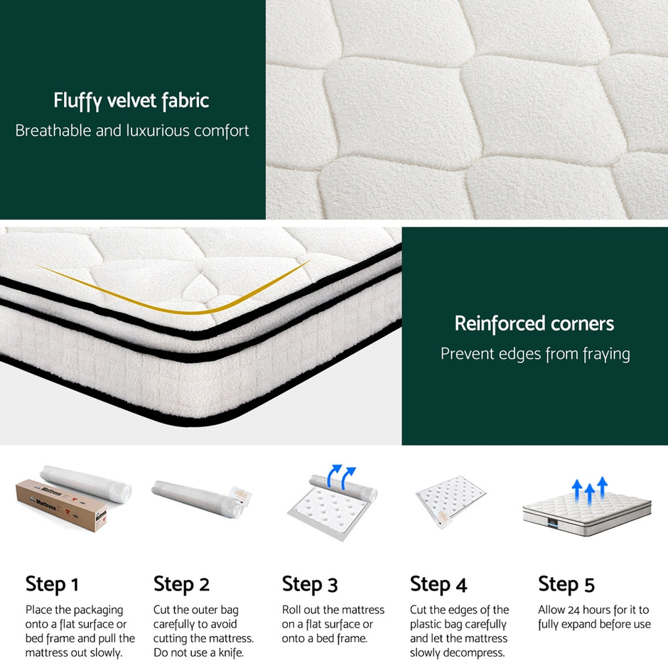 22cm Giselle Mattress Double Size