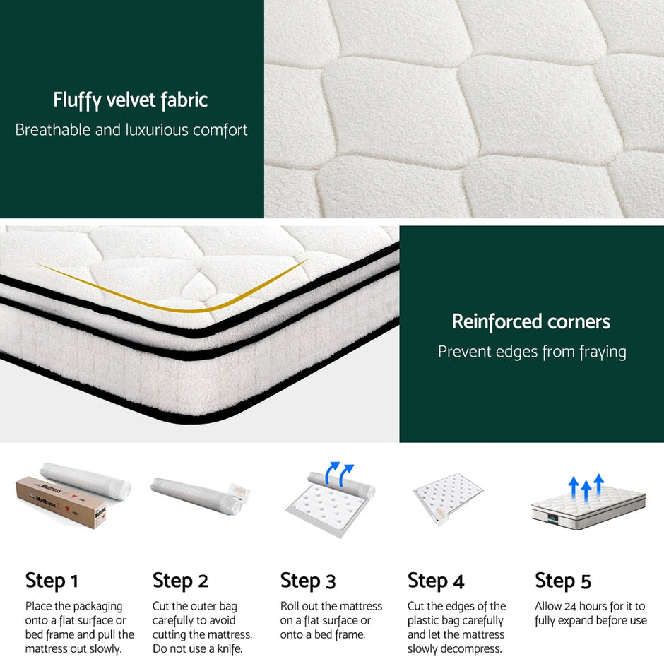 22cm Giselle Mattress Single Size