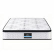 Giselle Bedding Double Mattress 30cm Pocket Spring Euro Top Medium Firm Foam