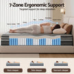 Giselle Mattress 35cm Hybrid Pocket Spring Euro Top King