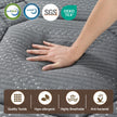 Giselle Mattress 35cm Hybrid Pocket Spring Euro Top King