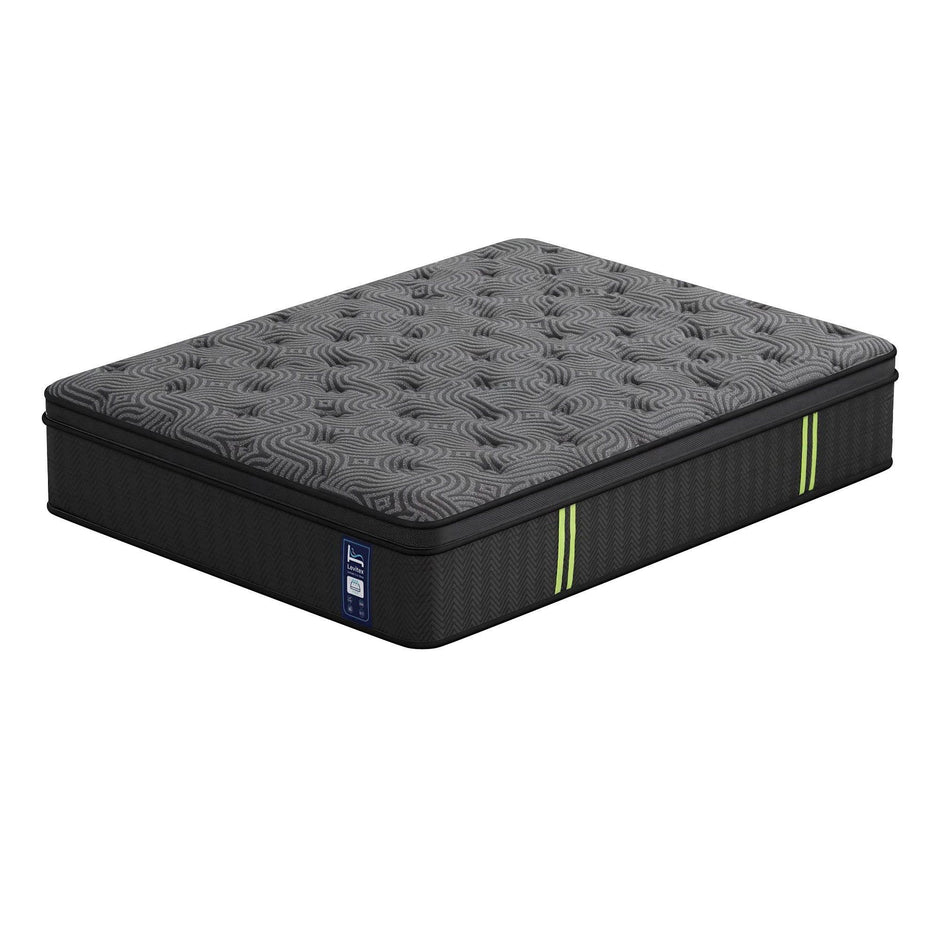 Levitex Queen Mattress 34 cm 5-Zone Pressure Relief  Pocket Spring with Reinforced Edge Support & Breathable Gel Memory Foam Hybrid Mattress